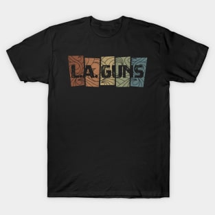 L.A. Guns - Retro Pattern T-Shirt